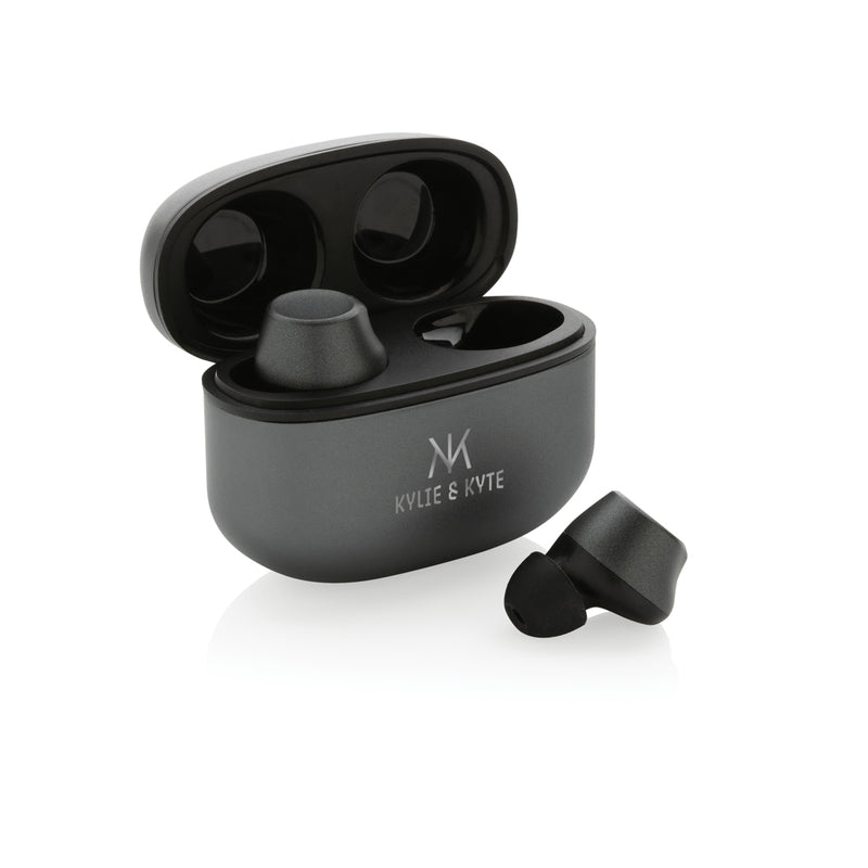Load image into Gallery viewer, Terra RCS recycled aluminium wireless earbuds - Custom Wood Designs
