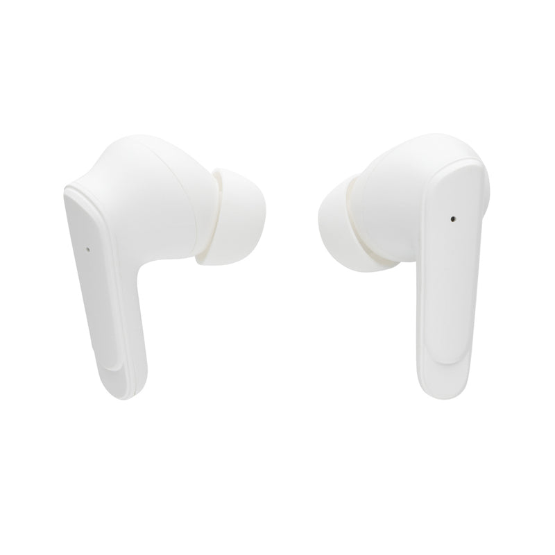 Load image into Gallery viewer, Prolink XD Collection RCS recycled plastic hybrid ANC/ENC earbud with in-ear design and sleek black finish.