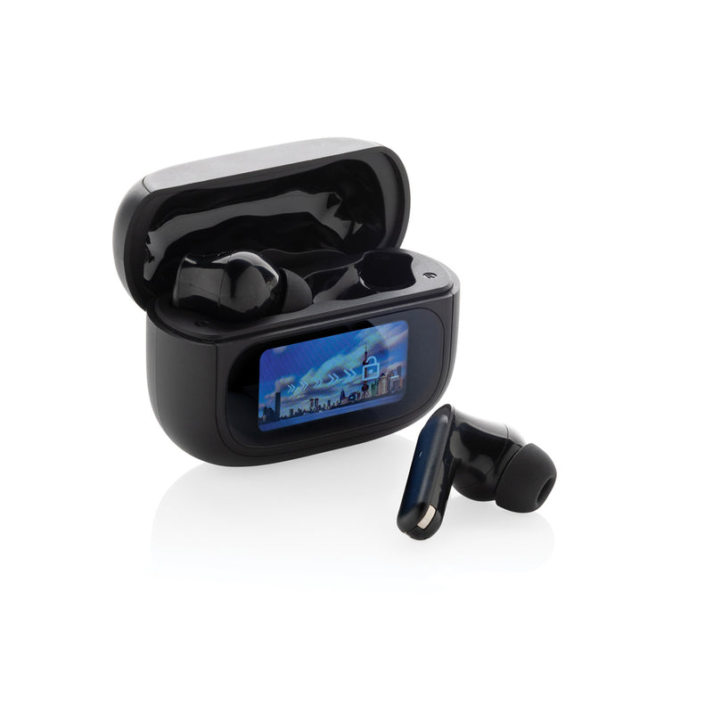 Load image into Gallery viewer, Airtune RCS recycled plastic ANC earbuds with touch screen - Custom Wood Designs
