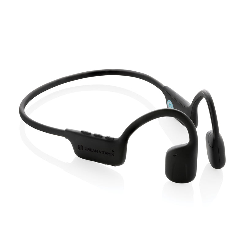 Load image into Gallery viewer, Urban Vitamin RCS plastic air conductive headphones for audio, featuring sleek design and comfortable fit in the image.