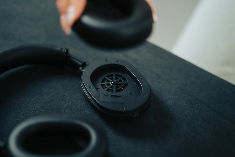 Load image into Gallery viewer, Irvine RCS recycled and repairable ANC wireless headphone - Custom Wood Designs