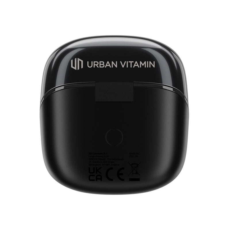 Load image into Gallery viewer, Urban Vitamin Long Beach ENC rplastic wireless earbuds - Custom Wood Designs