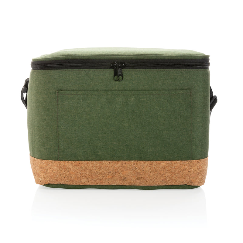 Load image into Gallery viewer, Impact AWARE™ XL RPET two-tone cooler bag with cork detail by XD Collection, outdoor insulated bag for keeping beverages cool.