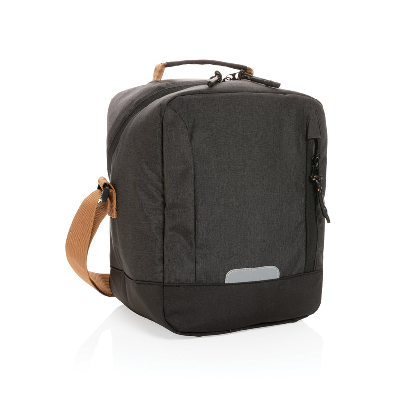 Load image into Gallery viewer, Impact AWARE™ outdoor cooler bag by XD Collection, urban outdoor cooler bag with insulated interior and adjustable shoulder strap.