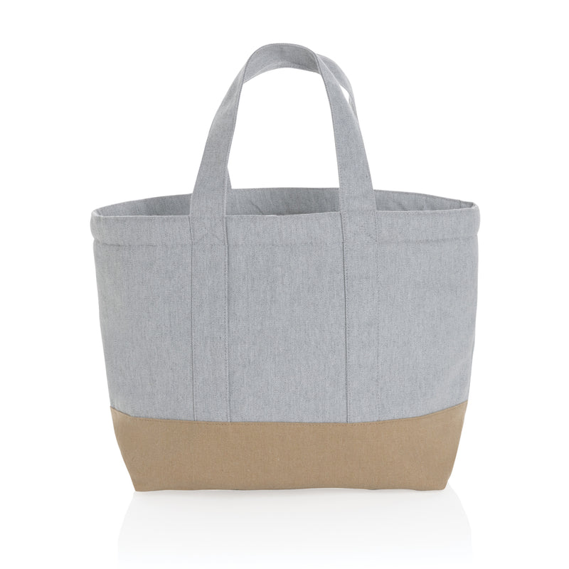 Load image into Gallery viewer, Impact Aware™ 285 gsm rcanvas cooler bag from XD Collection, undyed outdoor cooler bag with sturdy fabric and insulated interior.