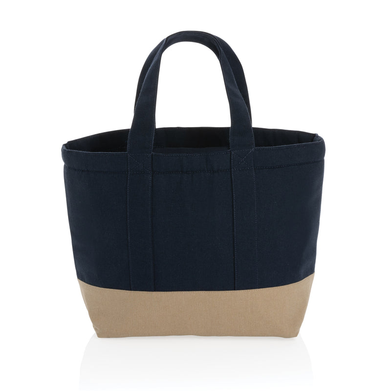 Load image into Gallery viewer, Impact Aware™ 285 gsm undyed canvas outdoor cooler bag by XD Collection, shown with its sturdy, natural canvas design.