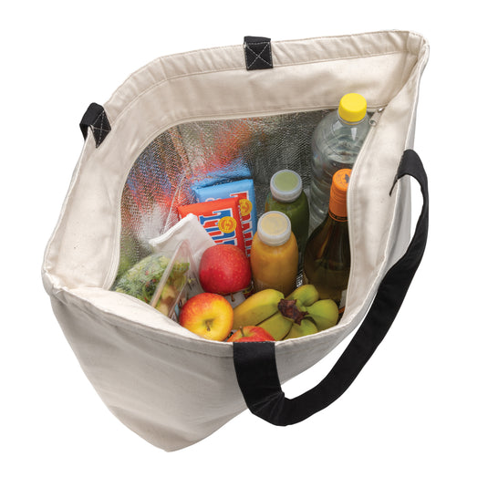 Impact Aware™ 285 gsm rcanvas large cooler tote undyed - Custom Wood Designs