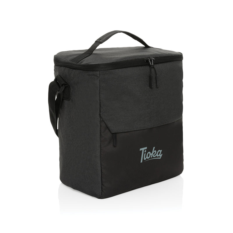 Load image into Gallery viewer, Kazu AWARE™ RPET basic cooler bag by XD Collection for outdoor use, featuring a compact design and eco-friendly materials.