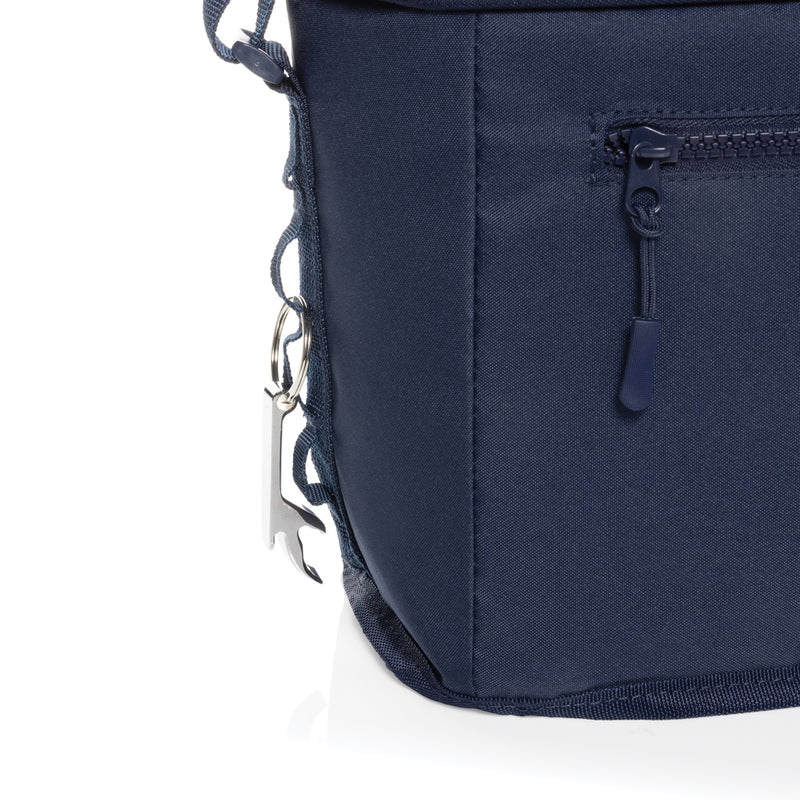 Load image into Gallery viewer, XD Collection Sonny Aware RPET outdoor cooler bag with adjustable shoulder strap and insulated interior for outdoor use