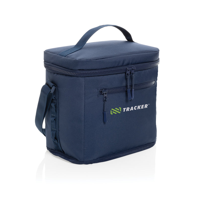 Load image into Gallery viewer, Sonny Aware™ RPET outdoor cooler bag by XD Collection with insulated interior and adjustable shoulder strap.