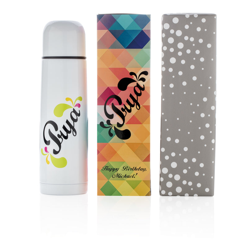 Load image into Gallery viewer, Stainless steel flask - Custom Wood Designs