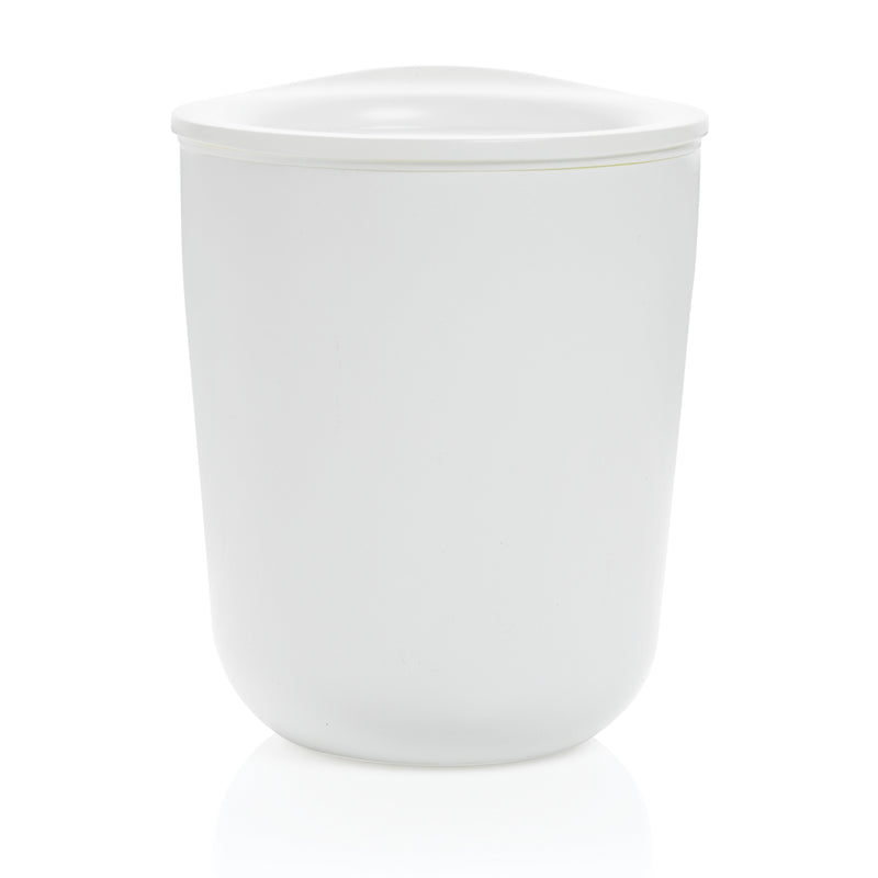 Load image into Gallery viewer, Simplistic antimicrobial coffee tumbler from XD Collection, black drinkware with a sleek design and spill-proof lid.
