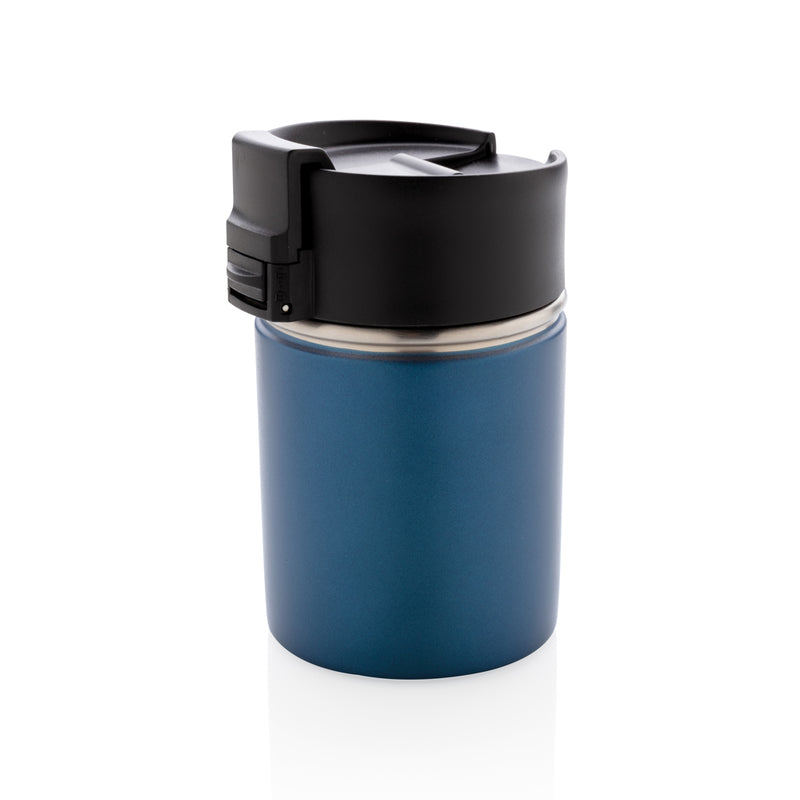 Load image into Gallery viewer, XD Xclusive Bogota compact vacuum mug with ceramic coating, sleek drinkware for hot and cold beverages, shown in the image.