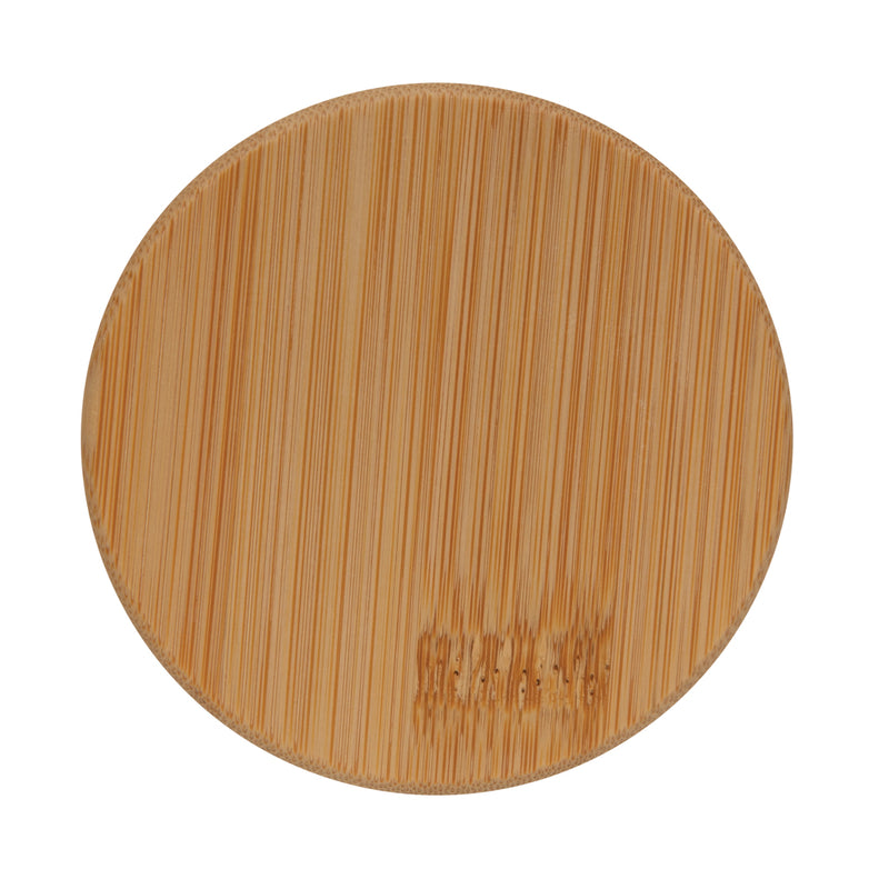 Load image into Gallery viewer, Double wall borosilicate glass with bamboo lid 350ml 2pc set - Custom Wood Designs