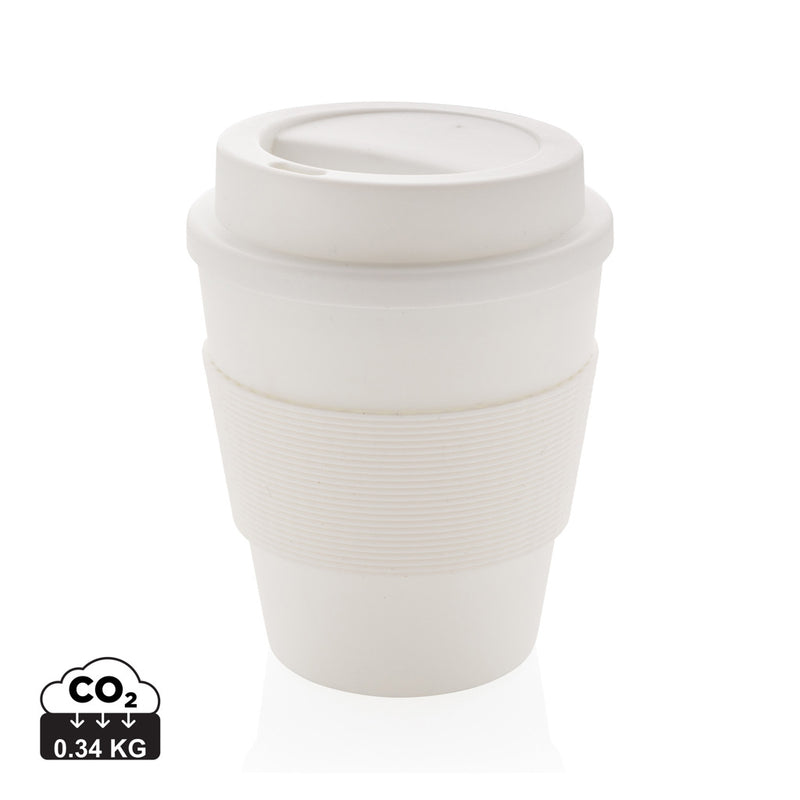 Load image into Gallery viewer, Reusable Coffee cup with screw lid 350ml - Custom Wood Designs
