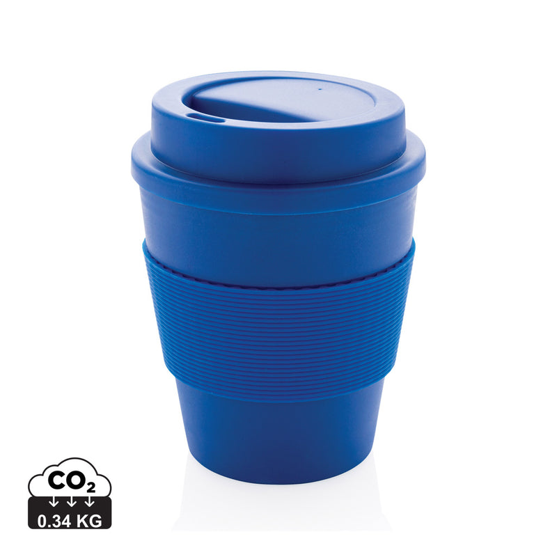 Load image into Gallery viewer, Reusable Coffee cup with screw lid 350ml - Custom Wood Designs