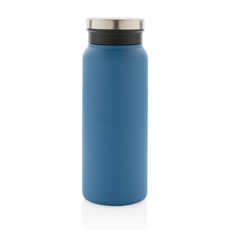 Load image into Gallery viewer, Recycled stainless steel vacuum bottle by XD Collection, 600ML drinkware with a sleek design and eco-friendly features.