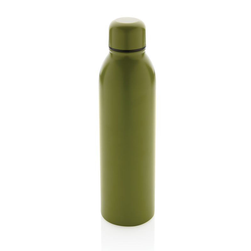 Load image into Gallery viewer, Recycled stainless steel vacuum bottle by XD Collection, 500ML drinkware with a sleek design and secure lid for cold or hot beverages.