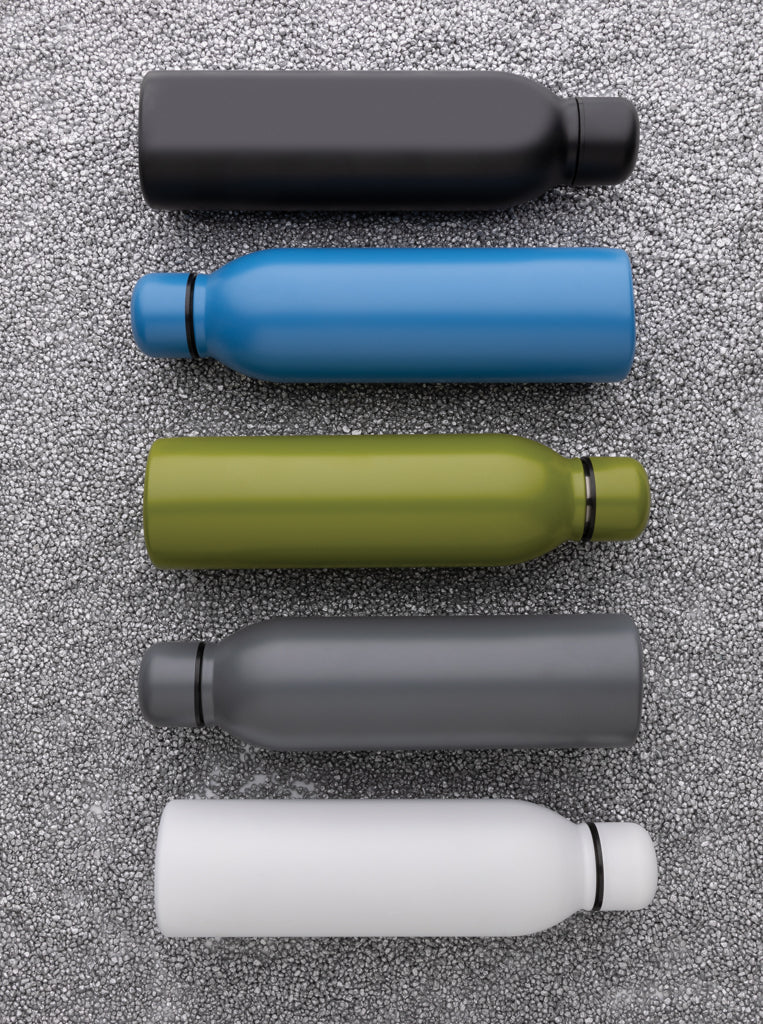 Load image into Gallery viewer, Recycled stainless steel vacuum bottle by XD Collection, 500ML, drinkware with sleek design and durable construction.