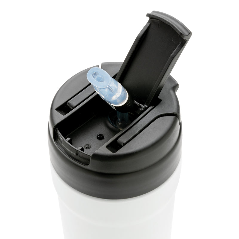 Load image into Gallery viewer, XD Collection RCS RSS tumbler with hot and cold lid, stainless steel drinkware for hot or cold beverages, with a sleek design.