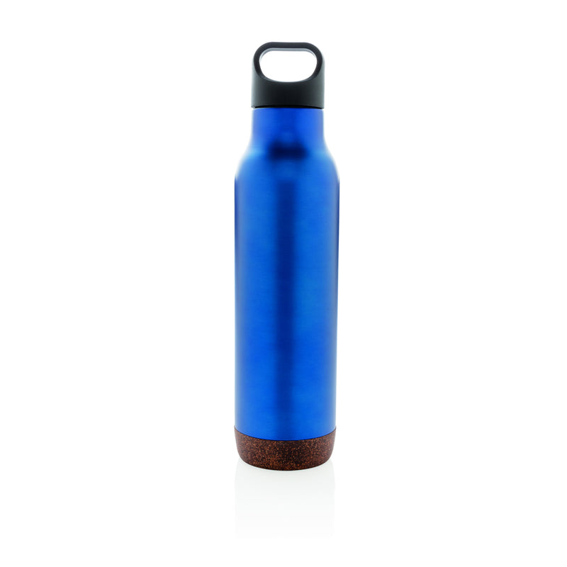 Load image into Gallery viewer, Cork leakproof vacuum flask from XD Collection, a durable drinkware container with a cork lid and insulated design.