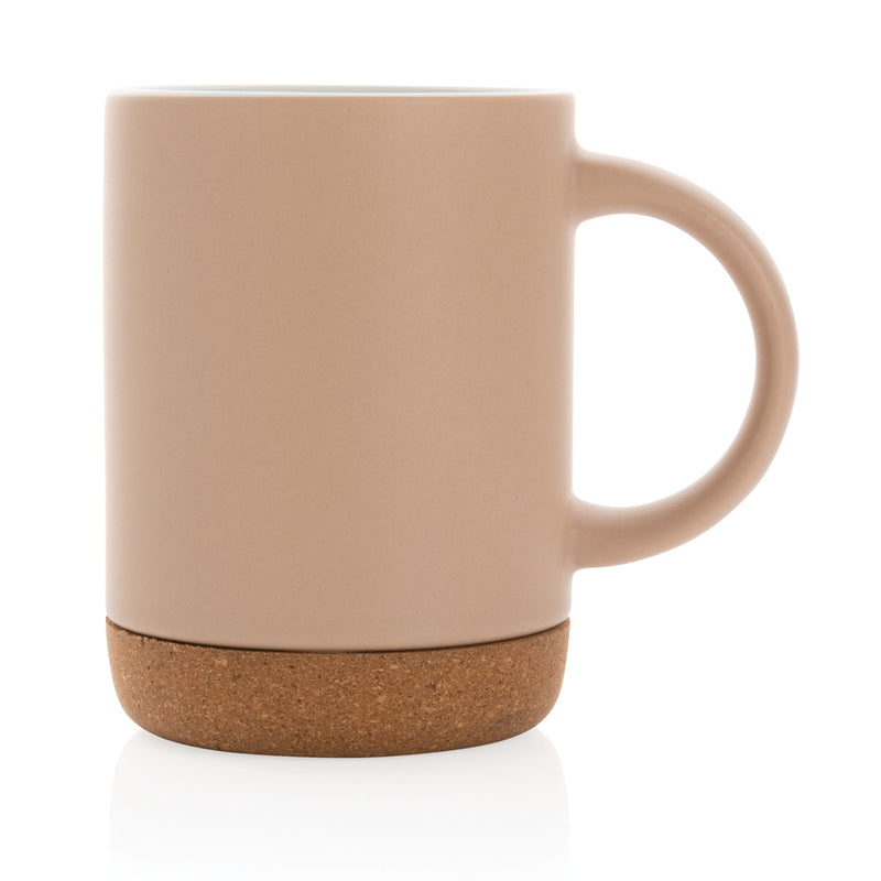 Load image into Gallery viewer, Ceramic mug with cork base 280ml - Custom Wood Designs