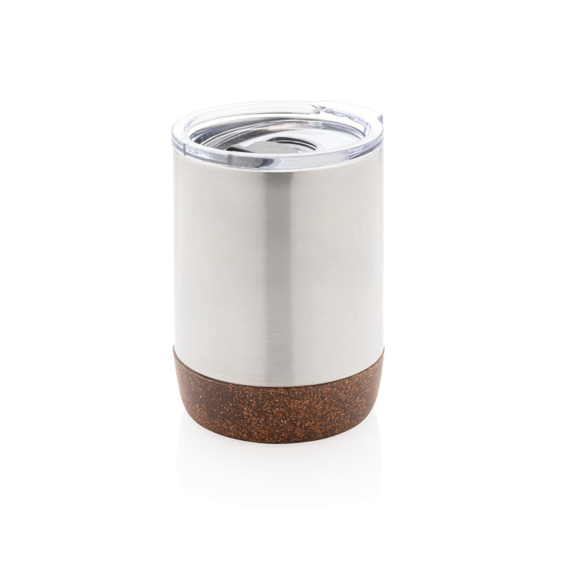 Load image into Gallery viewer, XD Collection RCS Re-steel cork small vacuum coffee mug, stylish drinkware with insulated design and cork accents.