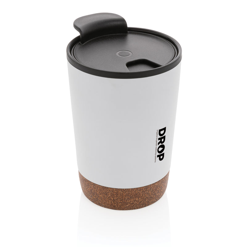 Load image into Gallery viewer, GRS RPP stainless steel cork coffee tumbler - Custom Wood Designs
