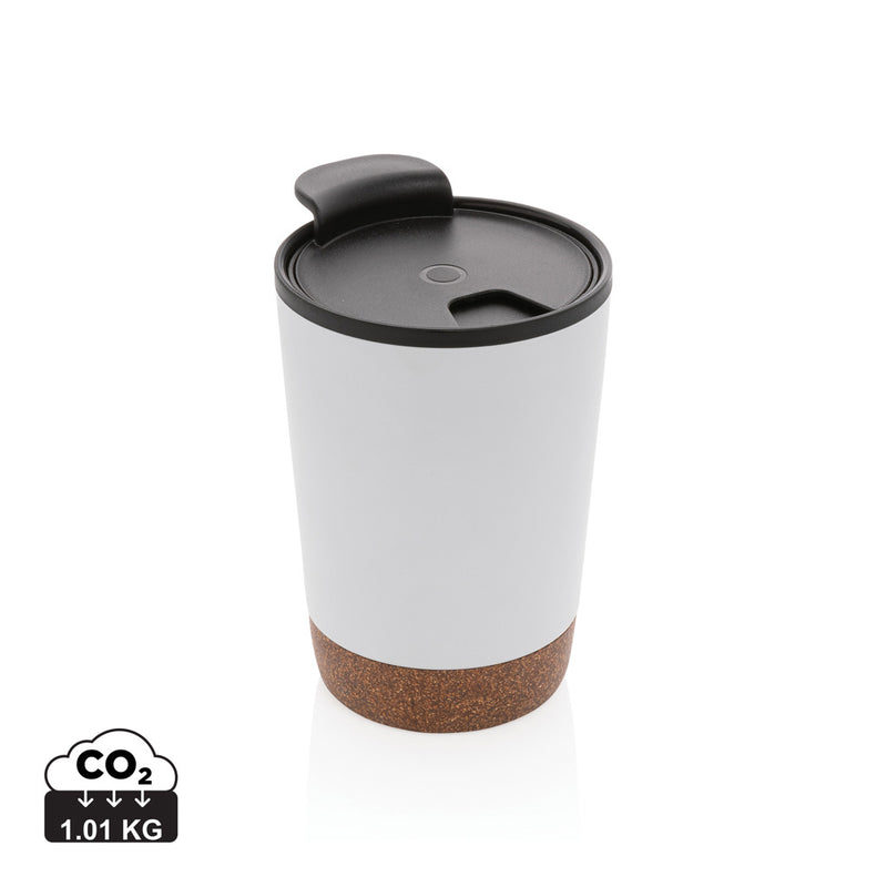Load image into Gallery viewer, GRS RPP stainless steel cork coffee tumbler - Custom Wood Designs