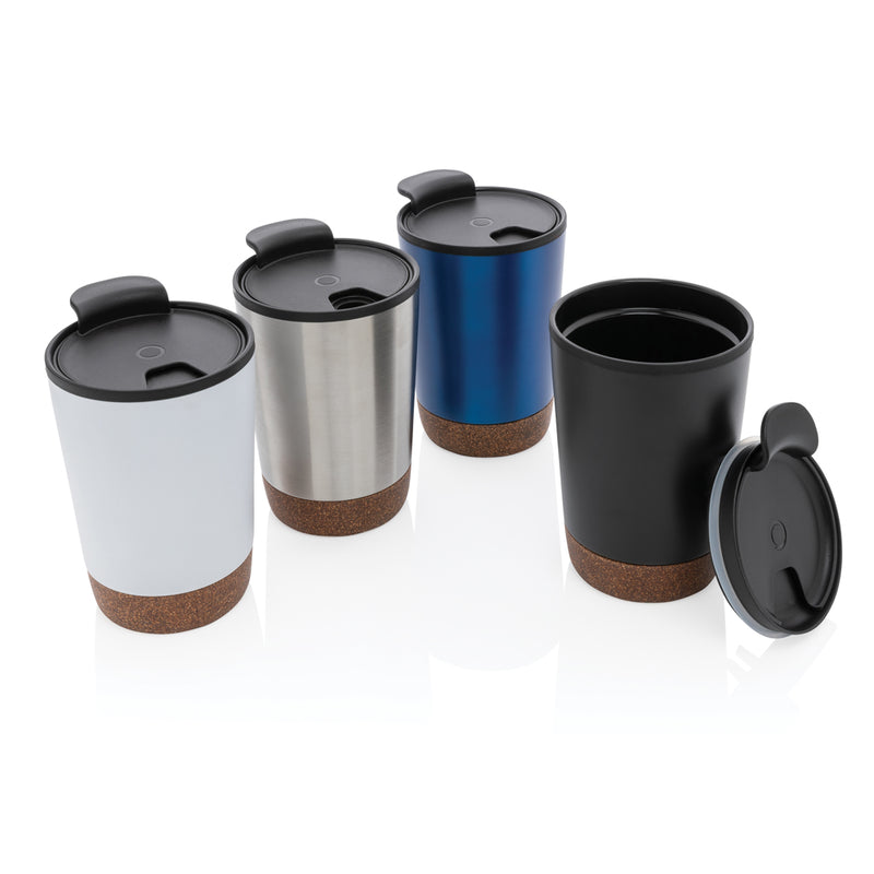 Load image into Gallery viewer, GRS RPP stainless steel cork coffee tumbler - Custom Wood Designs