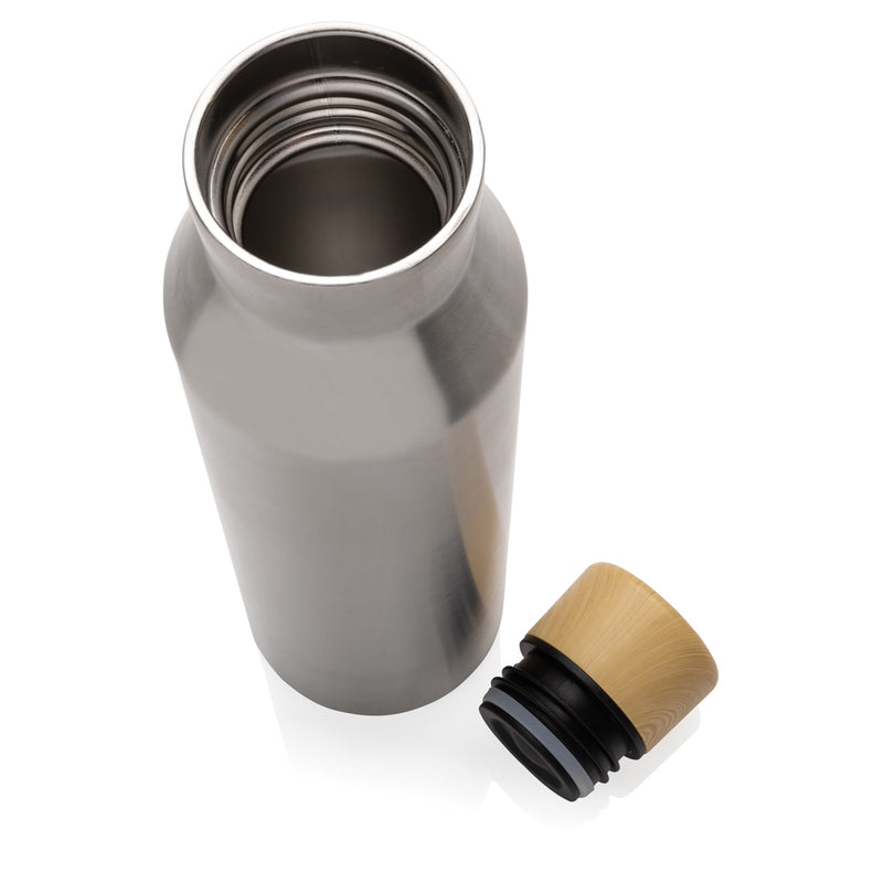 Load image into Gallery viewer, Gaia RCS certified recycled stainless steel vacuum bottle - Custom Wood Designs