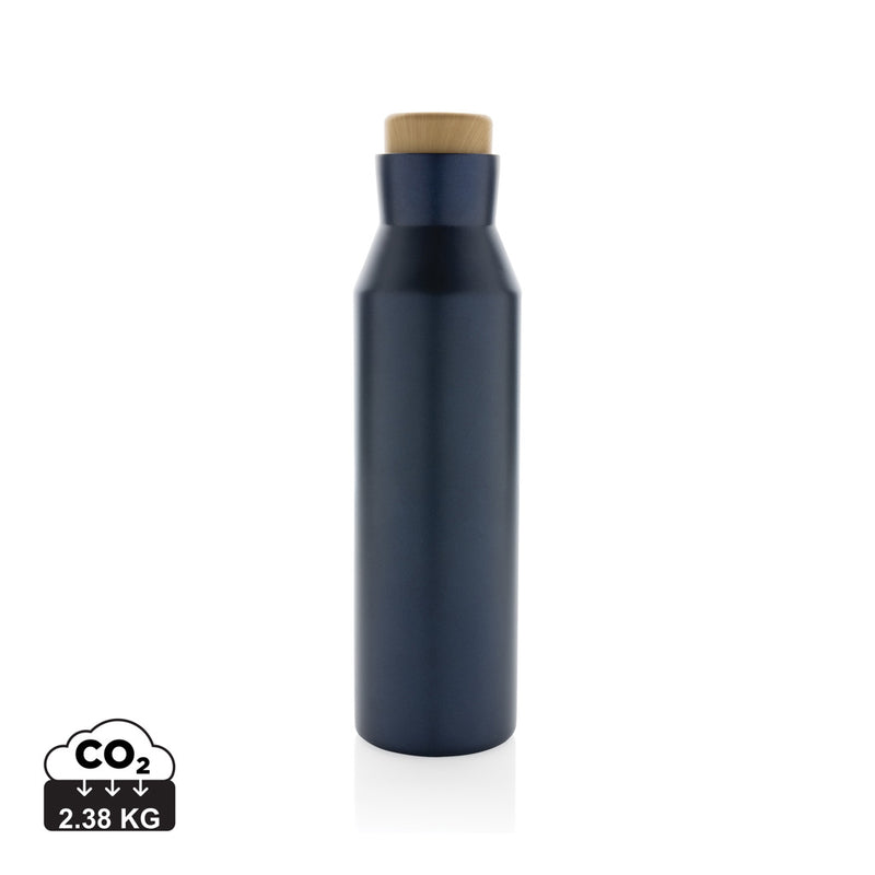 Load image into Gallery viewer, Gaia RCS certified recycled stainless steel vacuum bottle - Custom Wood Designs