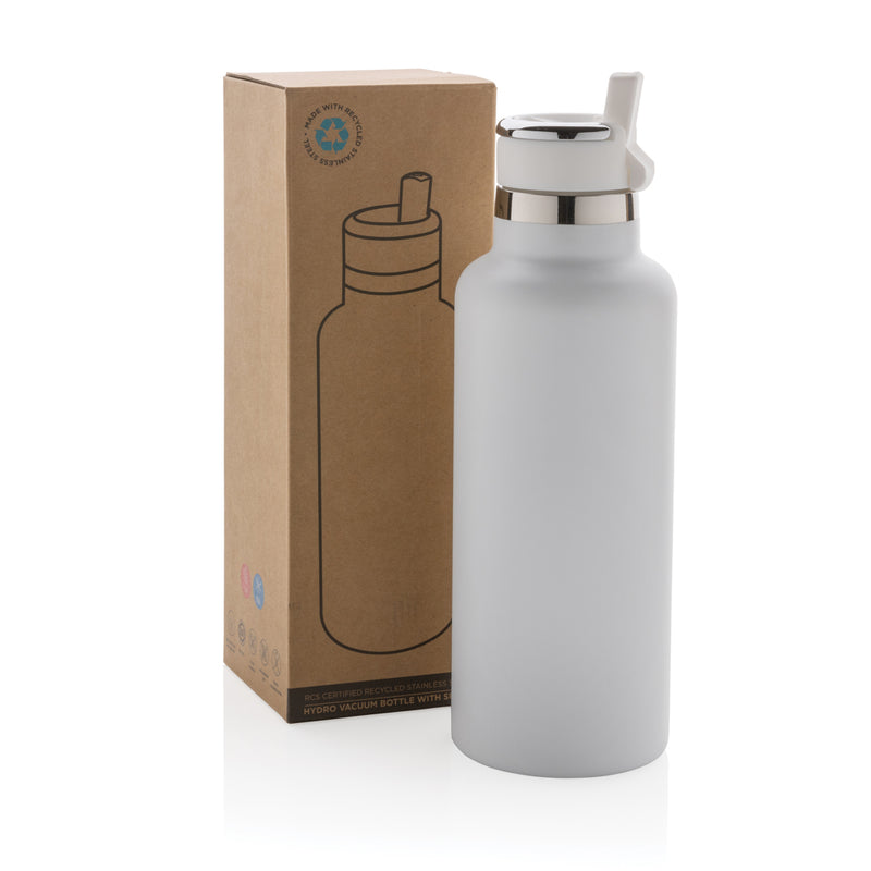 Load image into Gallery viewer, Hydro RCS recycled stainless steel vacuum bottle with spout - Custom Wood Designs