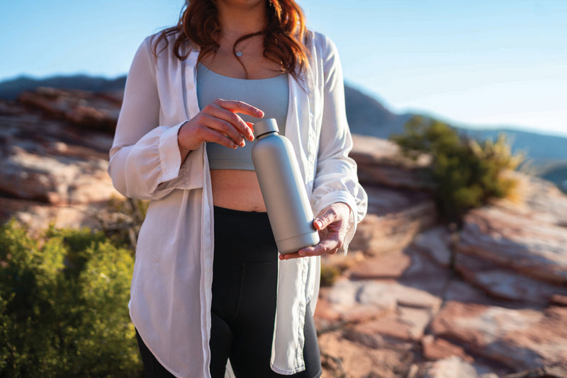 Load image into Gallery viewer, RCS Recycled stainless steel Impact vacuum bottle - Custom Wood Designs