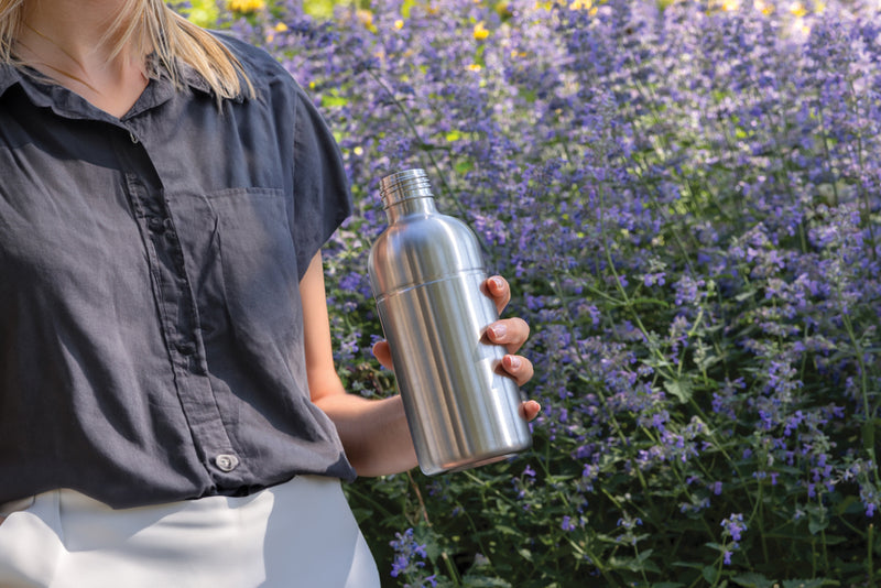 Load image into Gallery viewer, Soda RCS certified re-steel carbonated drinking bottle - Custom Wood Designs