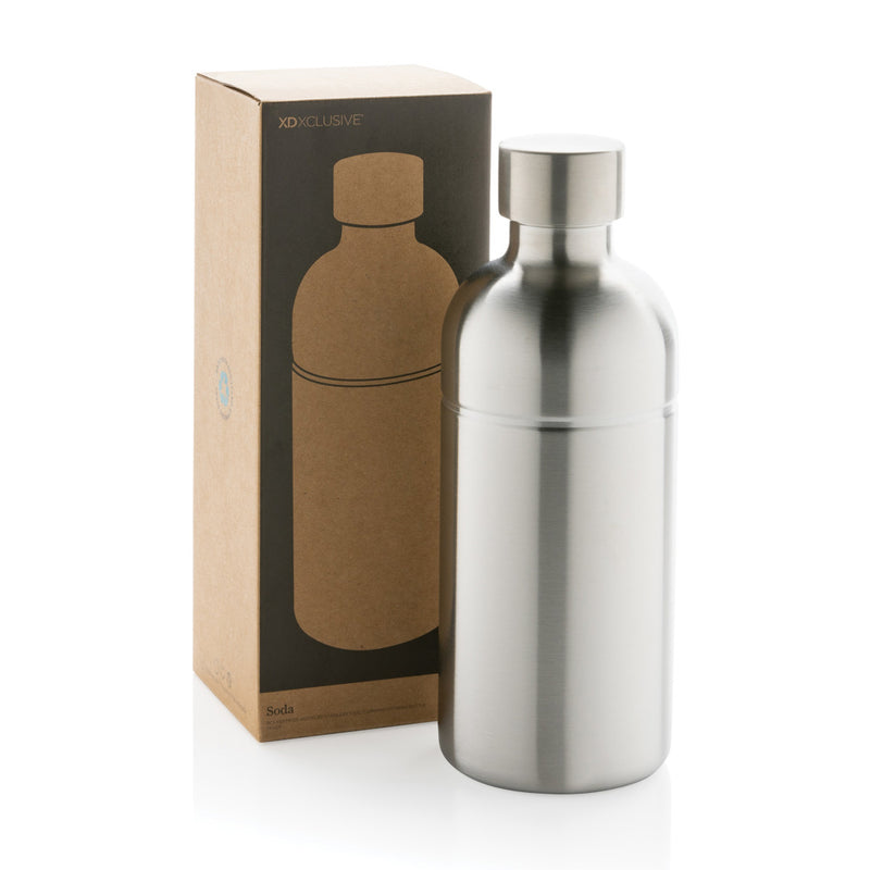 Load image into Gallery viewer, Soda RCS certified re-steel carbonated drinking bottle - Custom Wood Designs