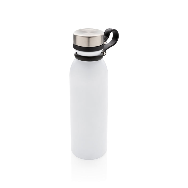 Load image into Gallery viewer, Copper vacuum insulated drinkware bottle with carry loop from XD Collection, showcasing its sleek design and durable construction.