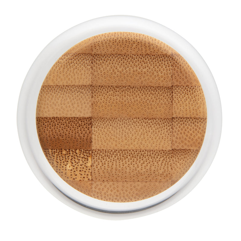 Load image into Gallery viewer, Impact borosilicate glass bottle with bamboo lid - Custom Wood Designs