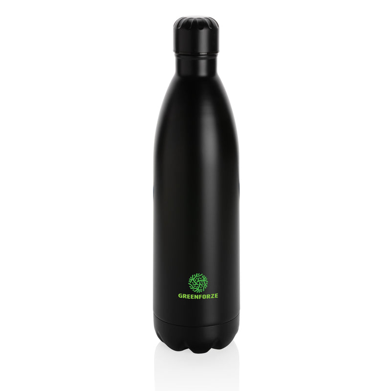 Load image into Gallery viewer, Solid color stainless steel vacuum bottle, 1L capacity, drinkware by XD Collection, with a sleek, insulated design.