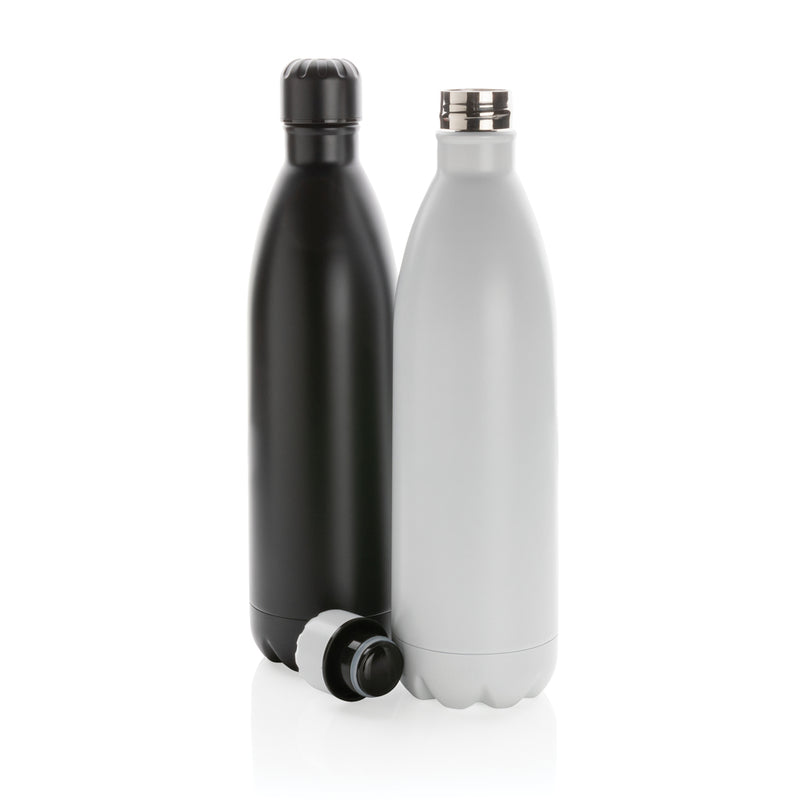 Load image into Gallery viewer, Solid colour vacuum stainless steel bottle 1L - Custom Wood Designs