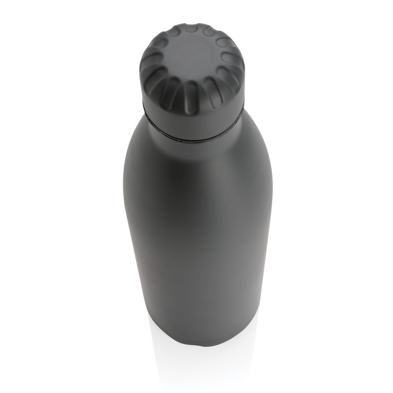 Load image into Gallery viewer, Solid color stainless steel vacuum bottle, 750ml, from XD Collection, features a sleek drinkware design with a secure lid.