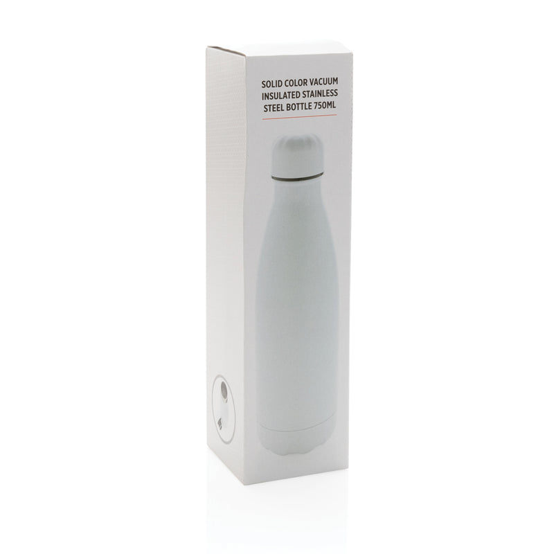 Load image into Gallery viewer, Stainless steel XD Collection vacuum drinkware bottle in solid color, 750ml capacity, with a sleek, insulated design for beverages.