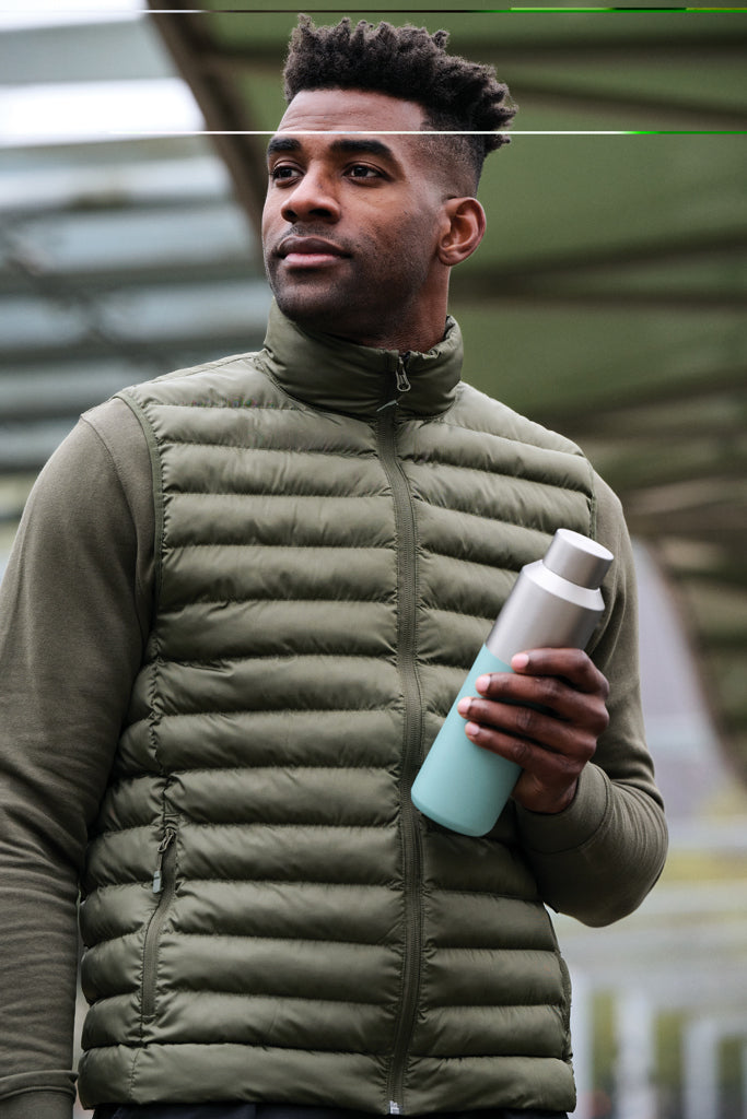 Load image into Gallery viewer, Fluid RCS certified recycled steel water bottle 600ml - Custom Wood Designs