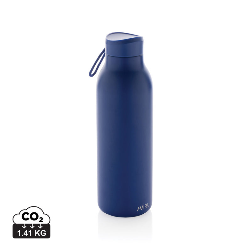 Load image into Gallery viewer, Avira Avior RCS Re-steel 500ml drinkware bottle with stainless steel body and screw-on lid, suitable for beverages