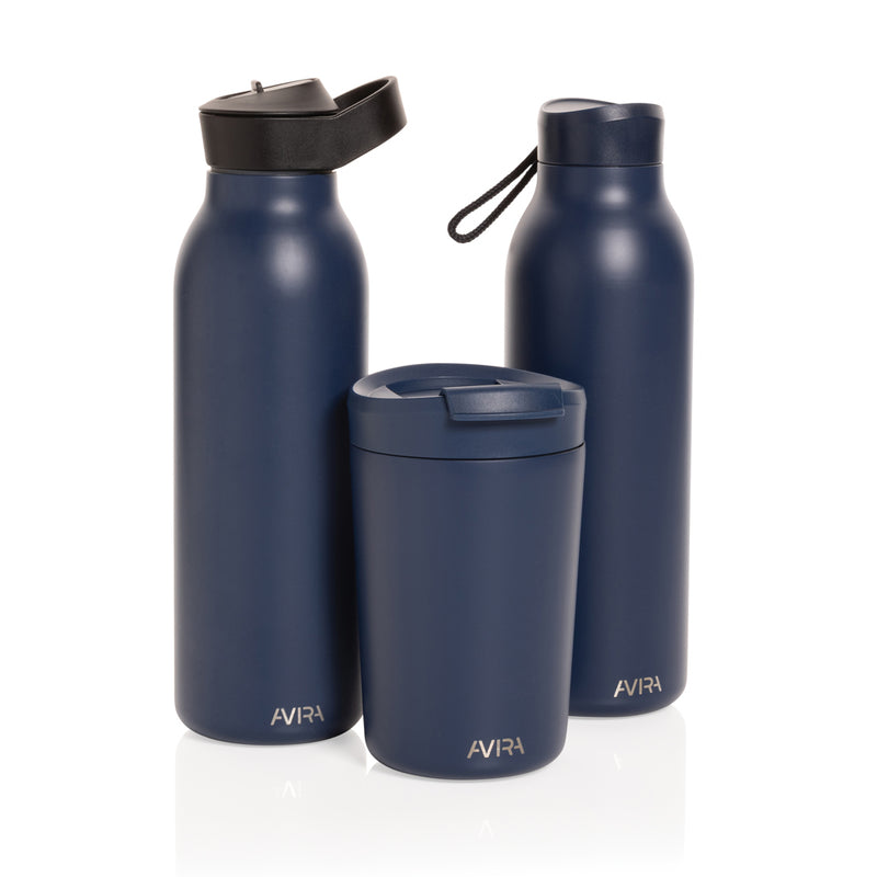 Load image into Gallery viewer, Alya RCS Re-steel tumbler 300ML from Avira, stainless steel drinkware with a sleek, modern design and a secure lid.