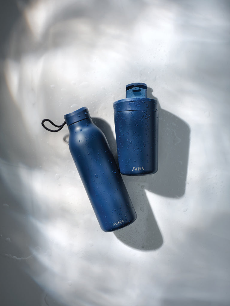 Load image into Gallery viewer, Alya RCS Re-steel tumbler 300ML by Avira, stainless steel drinkware with a sleek, modern design and secure lid.