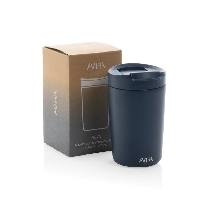 Load image into Gallery viewer, Alya RCS Re-steel tumbler 300ML by Avira, stainless steel drinkware with a sleek design, suitable for hot and cold beverages.