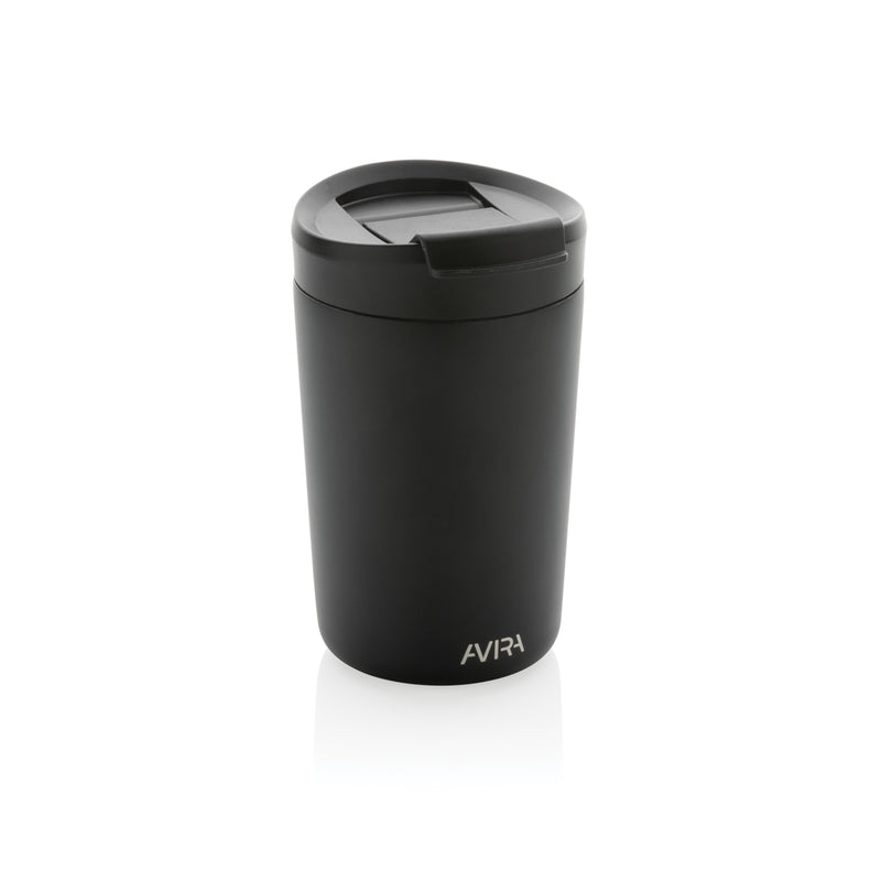 Load image into Gallery viewer, Alya RCS Re-steel tumbler 300ML by Avira, stainless steel drinkware with a sleek design, shown from a side angle.