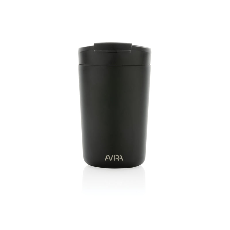 Load image into Gallery viewer, Ayla RCS Re-steel tumbler 300ML by Avira, stainless steel drinkware with a sleek design and spill-proof lid, on a white background.