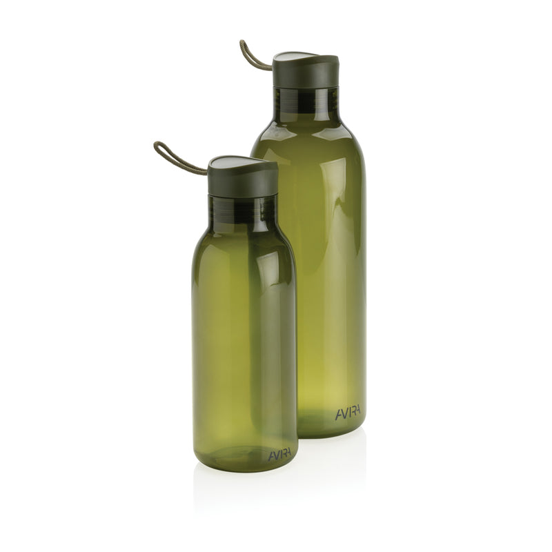 Load image into Gallery viewer, Avira Atik RCS 500ML recycled PET bottle drinkware with clear design and screw-on cap, eco-friendly reusable water bottle.